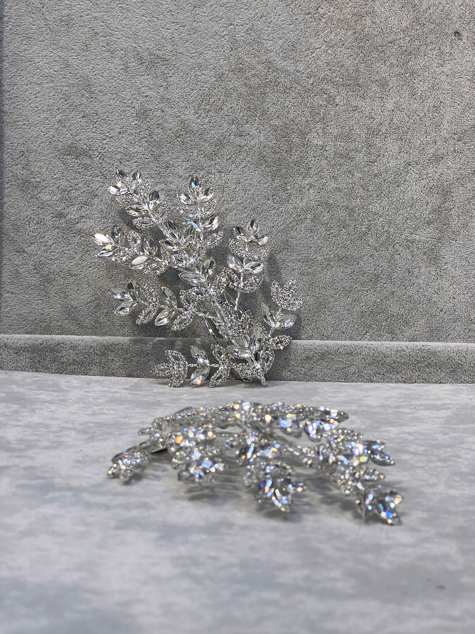 Kristal Taşlı Helen Gelin Saç Aksesuarı