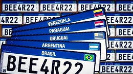 Novas Placas Mercosul
