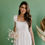Miniatura: Vestido CLARA longo - Poa relevo off