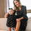 Miniatura: Vestido BABY mini manga longa - Poa preto