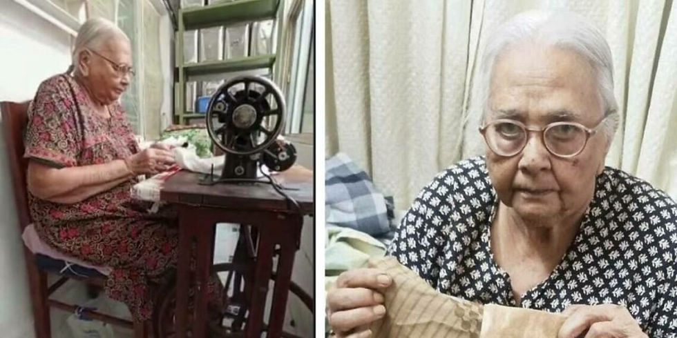 At 93, Madhukanta saves the Earth, distributes 35,000 eco-friendly bags