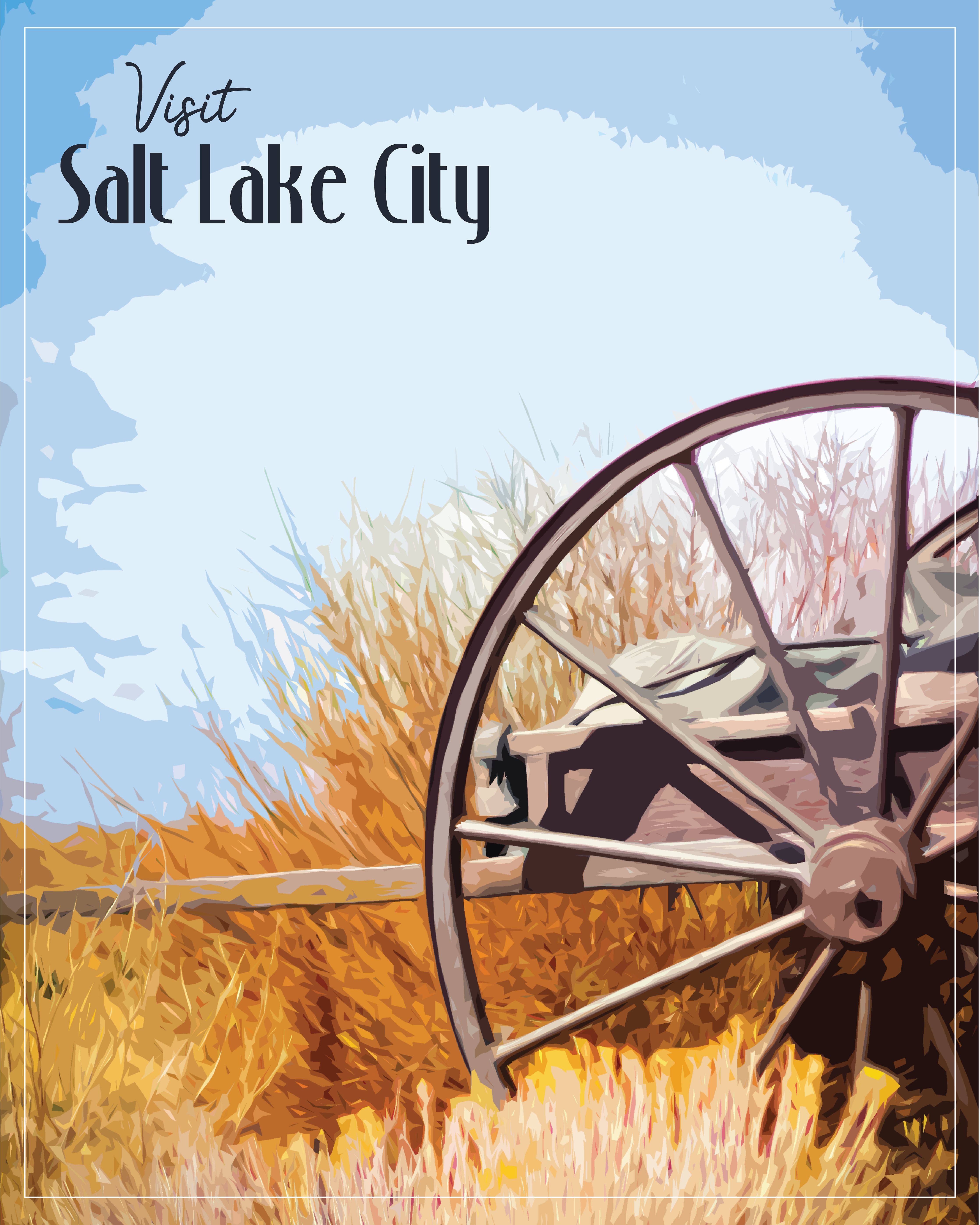 Salt Lake County Utah Poster-11