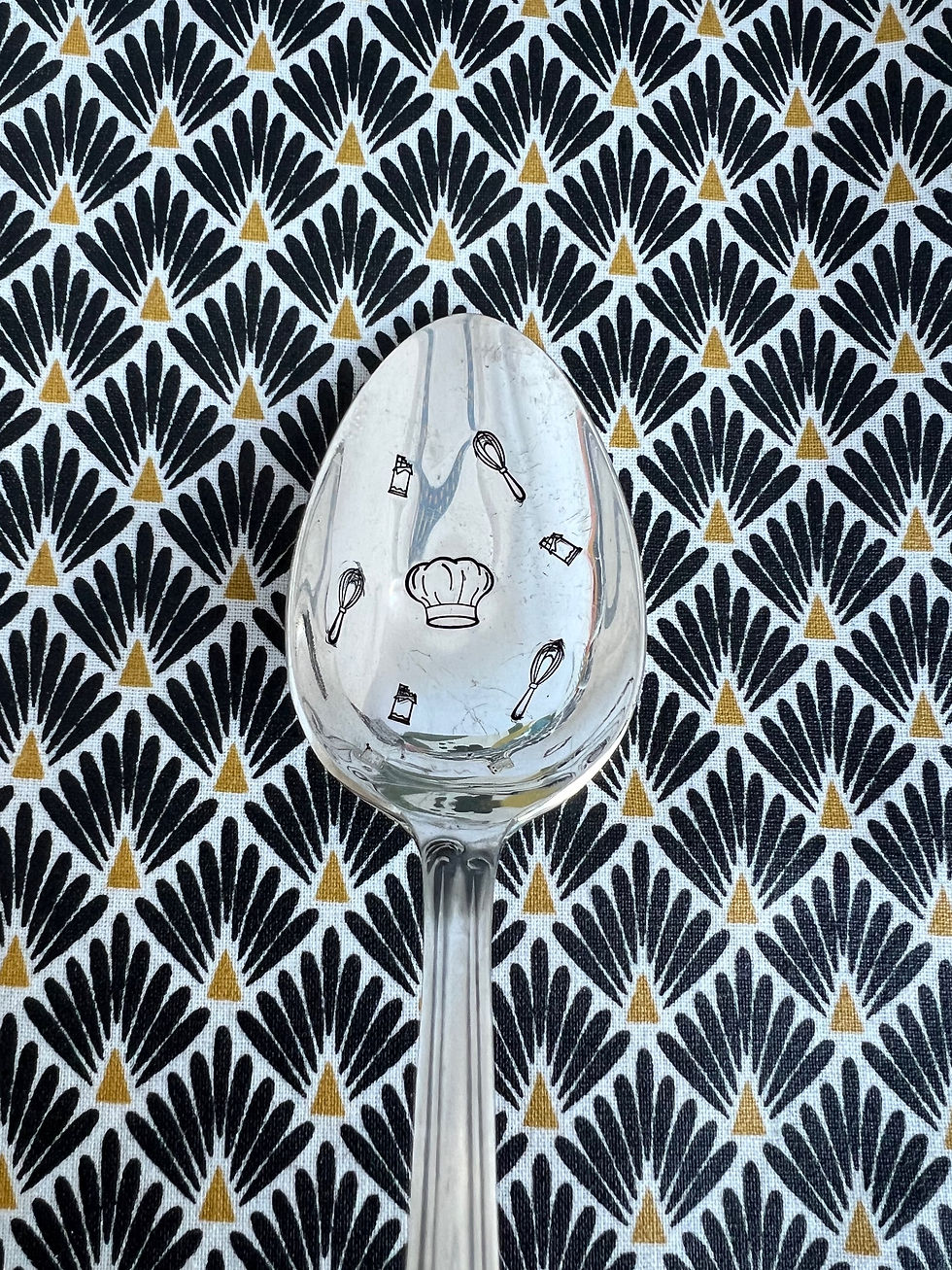 La cuillère à soupe toquée