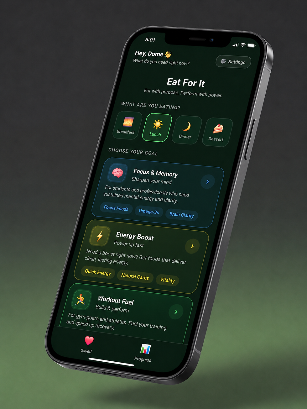 Eatforit app