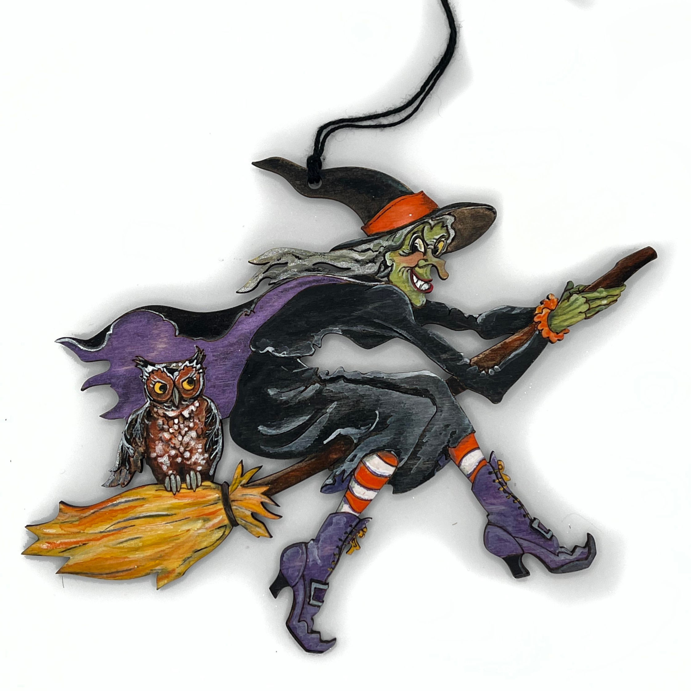 Lovely Hilda and Her Owl Go for a Visit