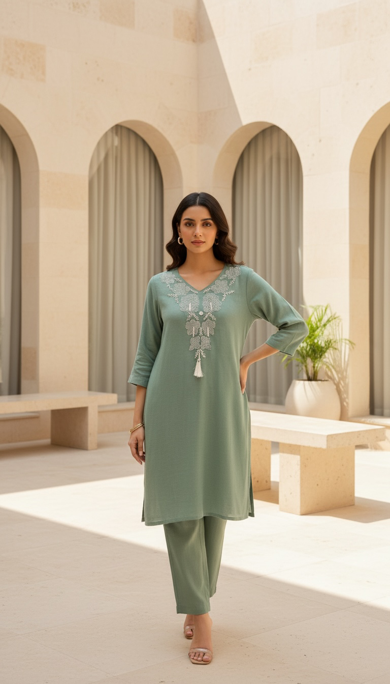 Olive Co-ord Set