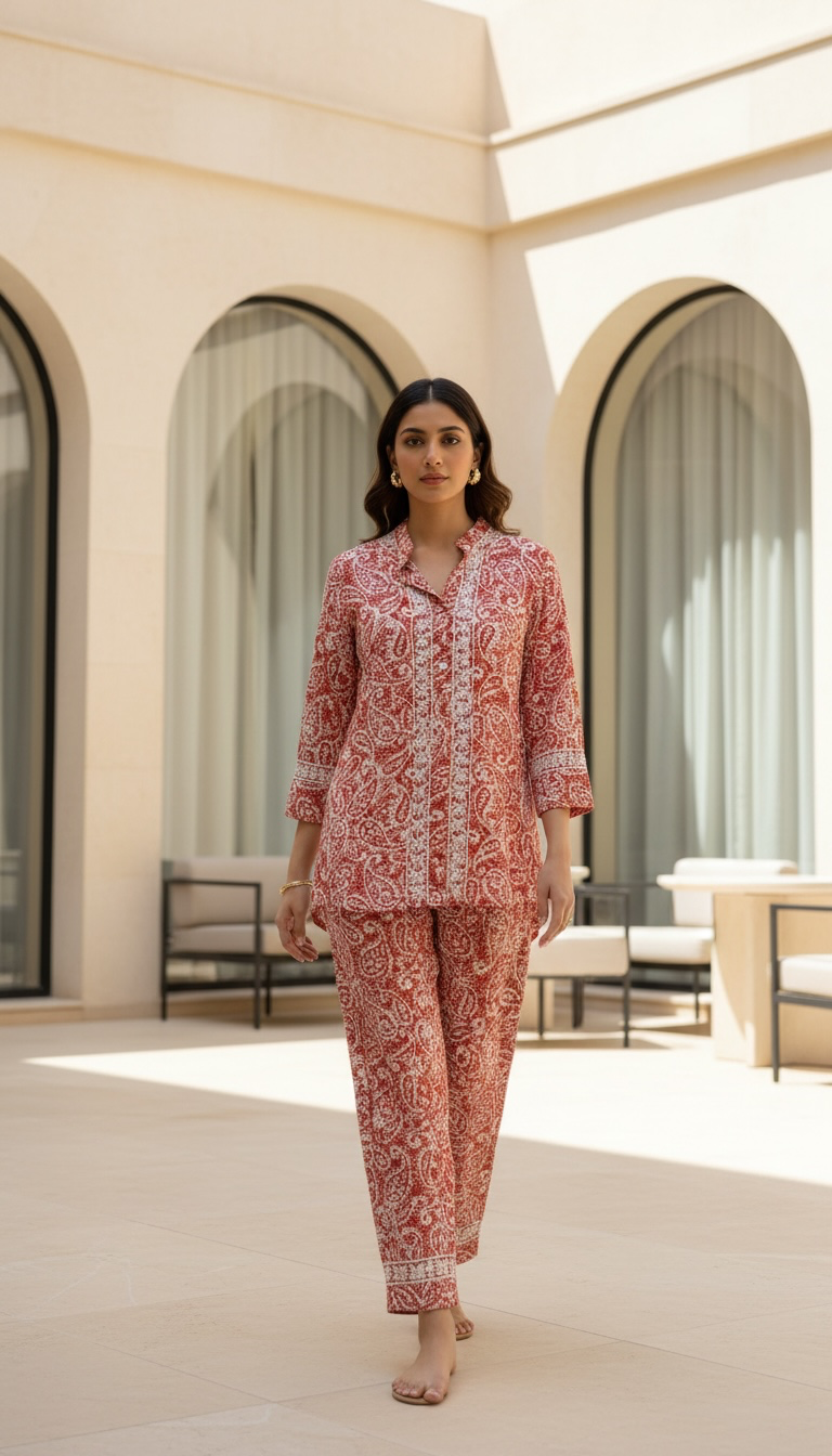 Lucknowi Noor Co-ord Set