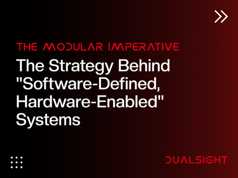 The Modular Imperative: The Strategy Behind "Software-Defined, Hardware-Enabled" Systems