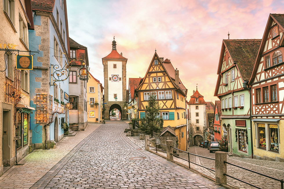 Colorful European Street