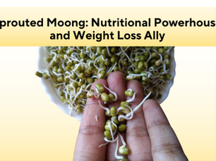 Sprouted Moong: Nutritional Powerhouse and Weight Loss Ally