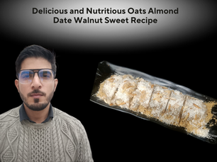 Delicious and Nutritious Oats-Almond Burfi Recipe
