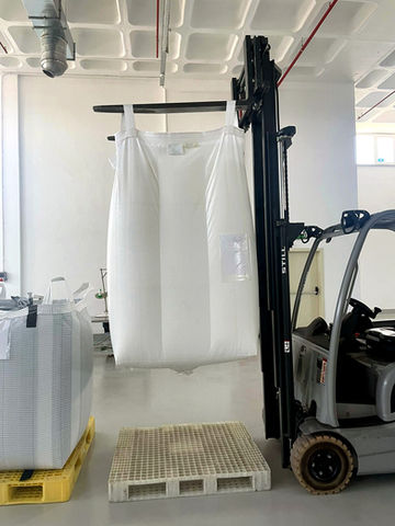 Seamless ProSeal FIBC big bags handled by forklift, sewing-free welded construction