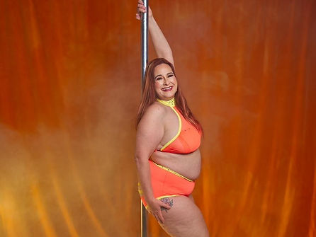 Beginner and Pole fundamentals with modifications for limitations and plus-size needs.