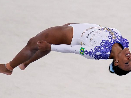 Rebeca Andrade conquista prata na Ginástica