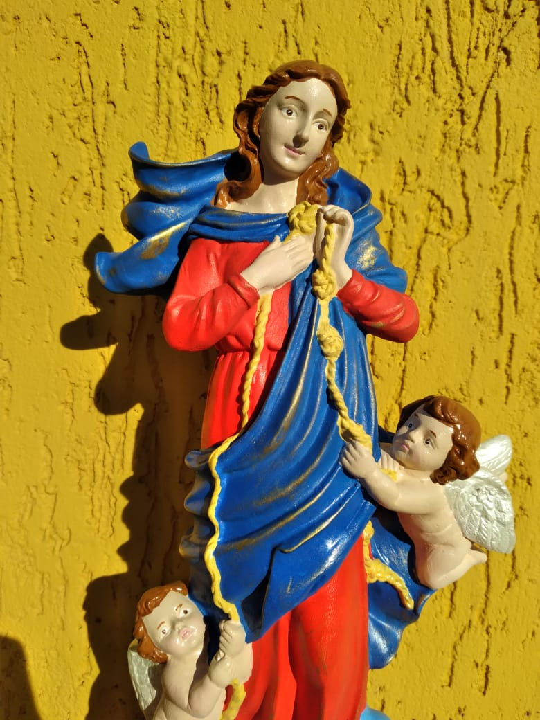 Miniatura: Nossa Senhora Desatadora dos nós