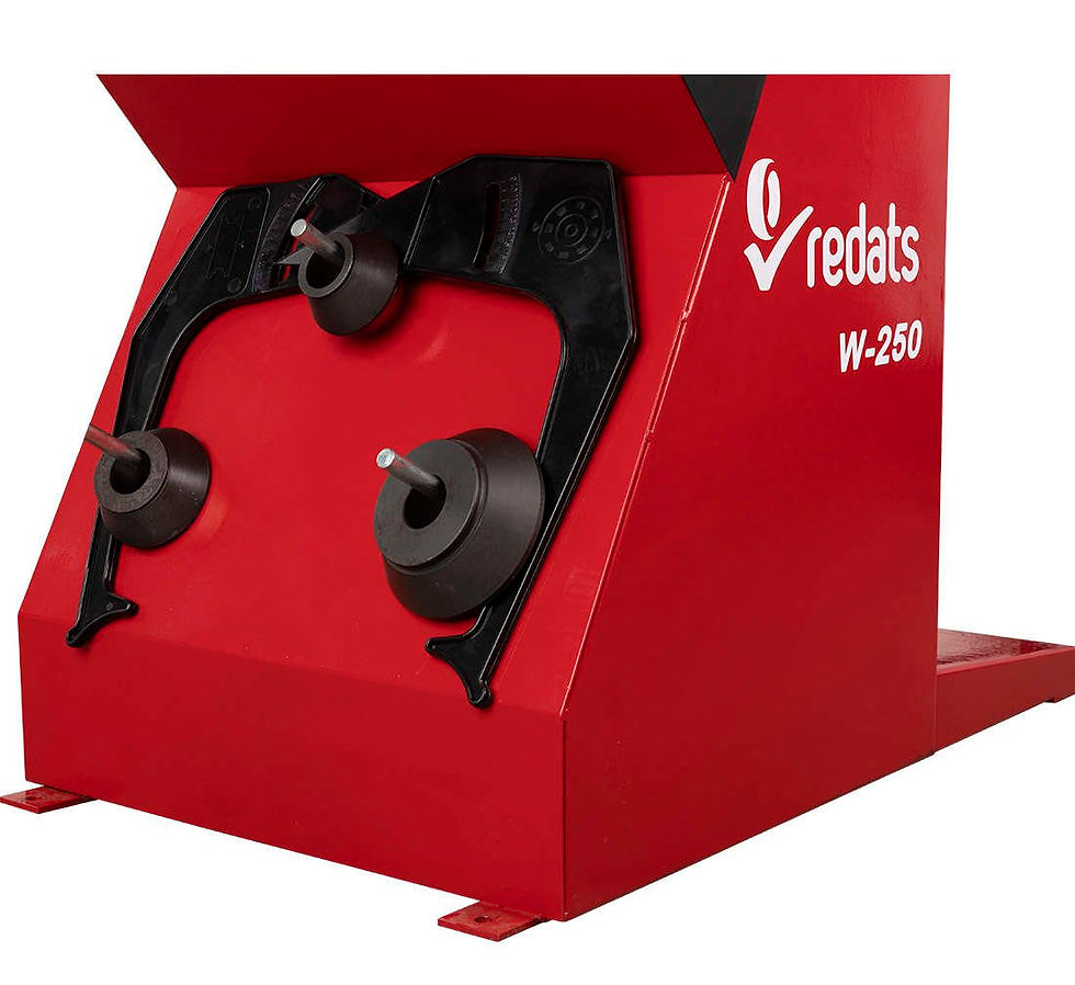 Miniatura: Equilibratrice automatica W-250 per uso professionale per cerchi da 10 a 22