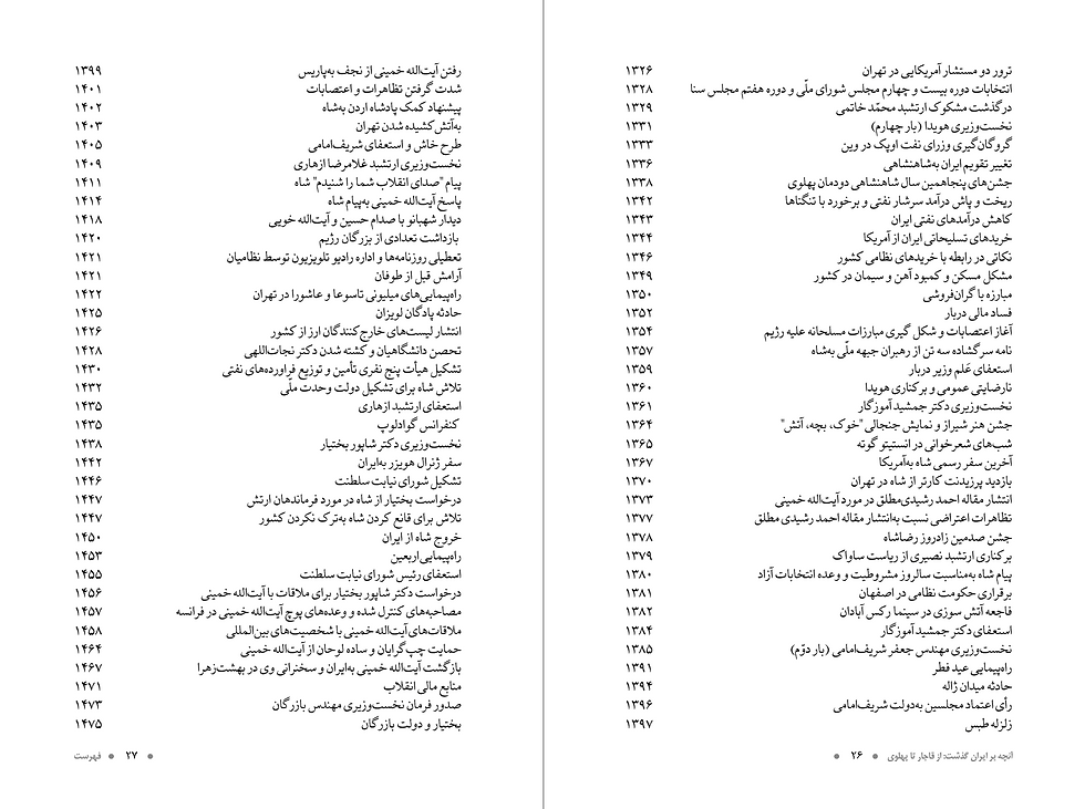 Thumbnail: آنچه بر ایران گذشت از قاجار تا پهلوی (در سه جلد)  / فریدون قاسمی