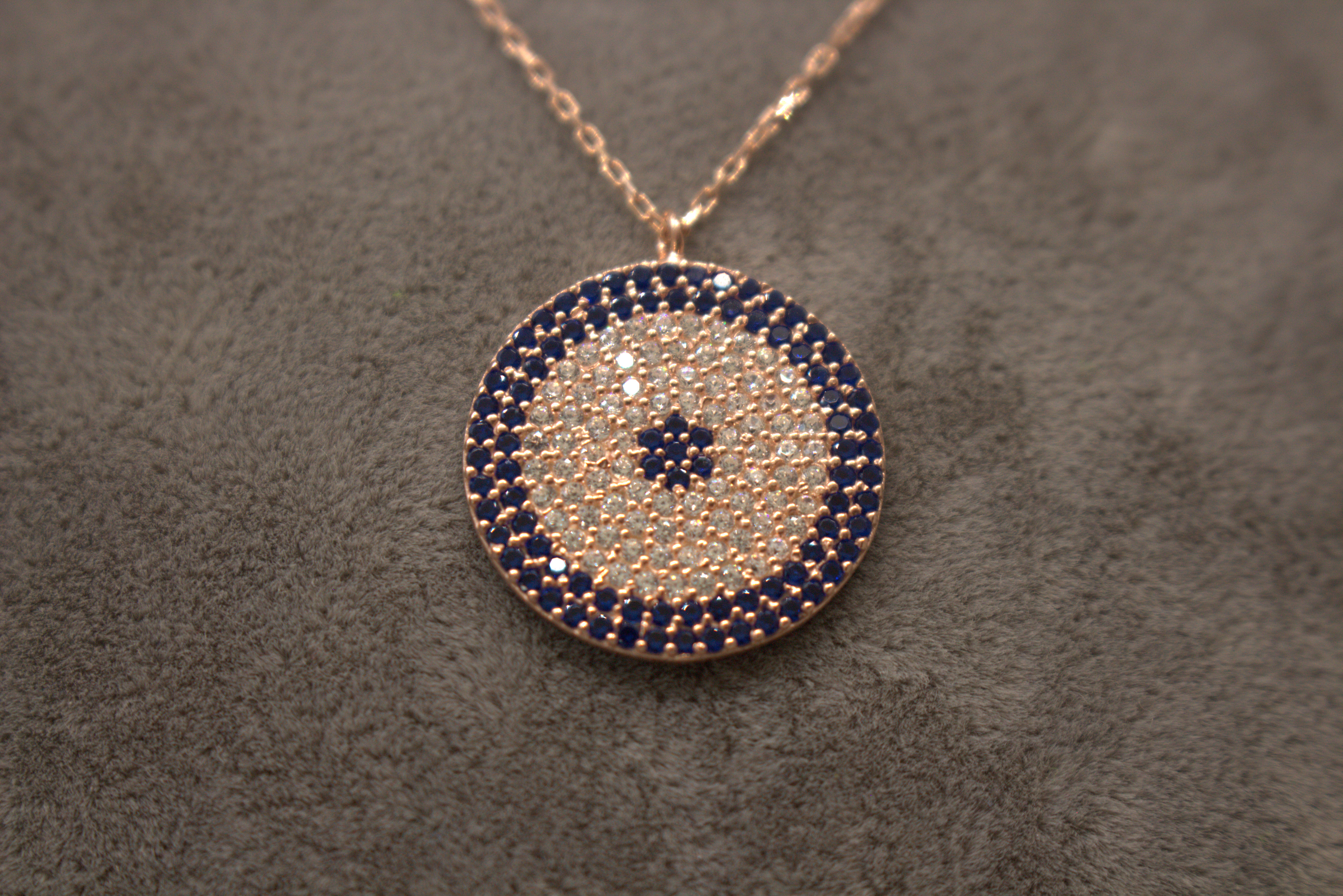 Medium Evil Eye-like Necklace