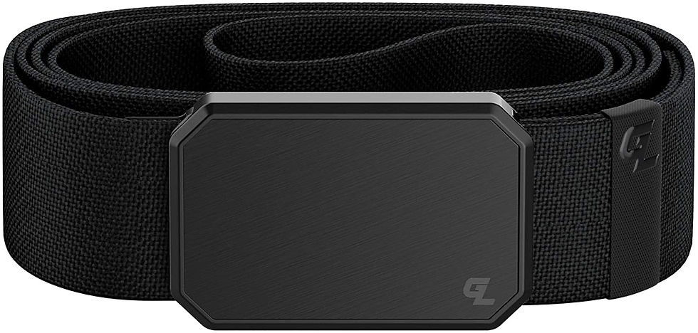 Groove Belt by Groove Life - Men's Stretch Nylon Belt with Magnetic Aluminum Bu