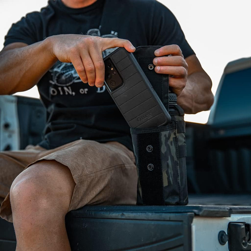 Thumbnail: Iron Infidel Battle Bottle - 32 Oz Insulated Water Bottle with Straw Lid & Chug