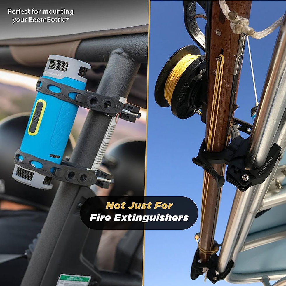 Thumbnail: SCOSCHE PSM11003 TerraClamp Heavy Duty Fire Extinguisher and BoomBottle Univers