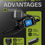 Thumbnail: Global-PTT 2-Pack Push-to-Talk Over Cellular (PoC) Mobile Radios Walkie Talkies