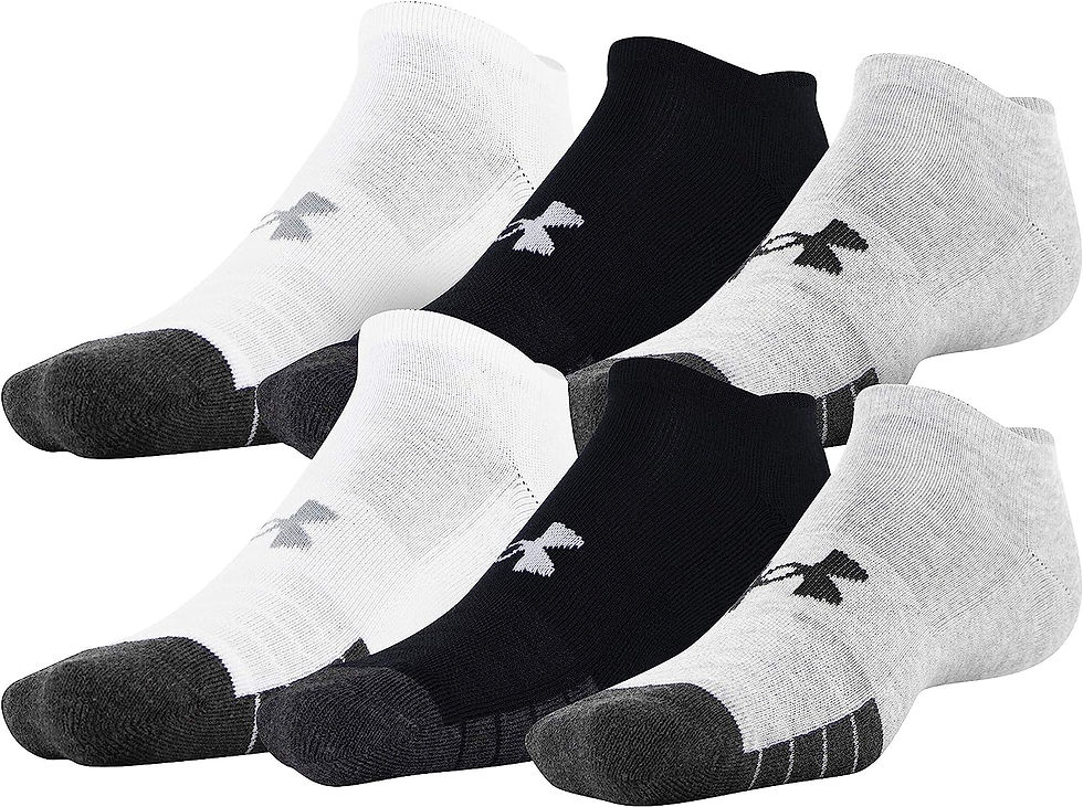 Thumbnail: Under Armour Performance Tech No Show Socks, Multipairs