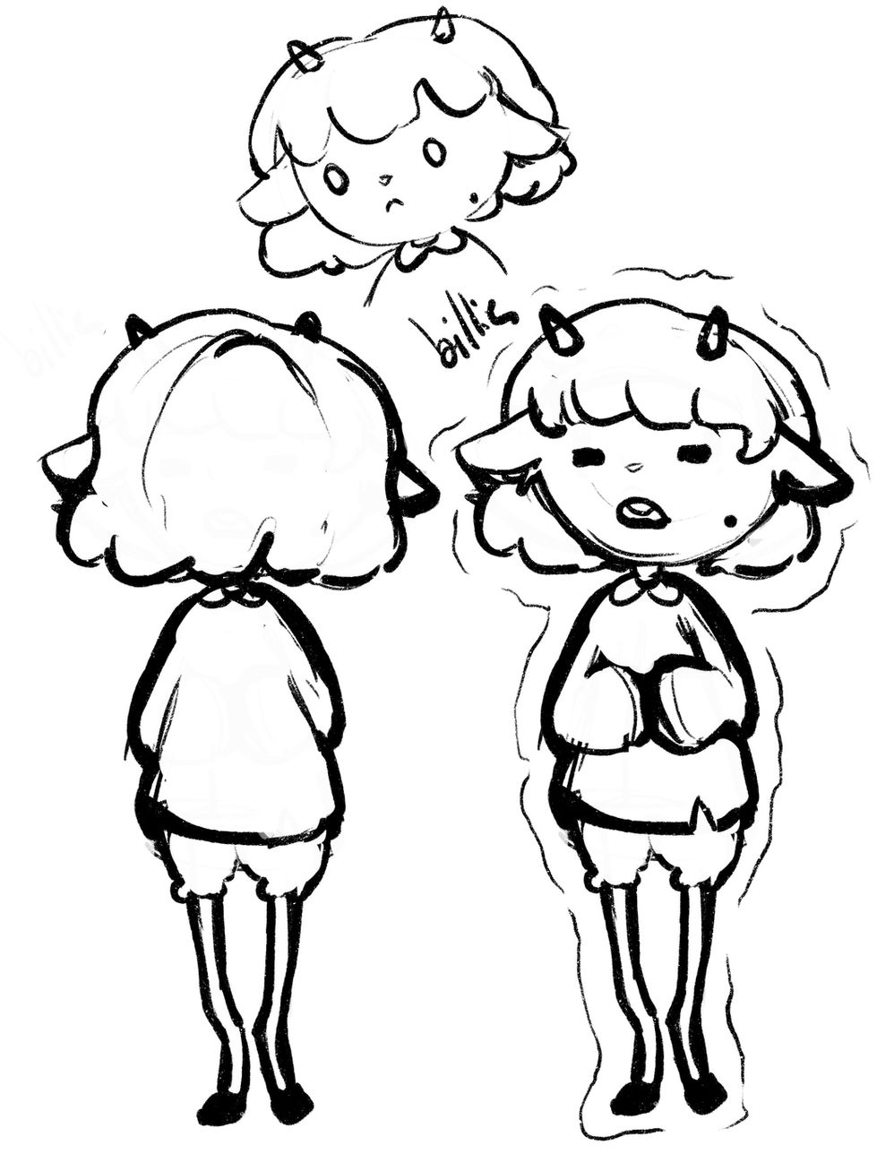 Billie character concept