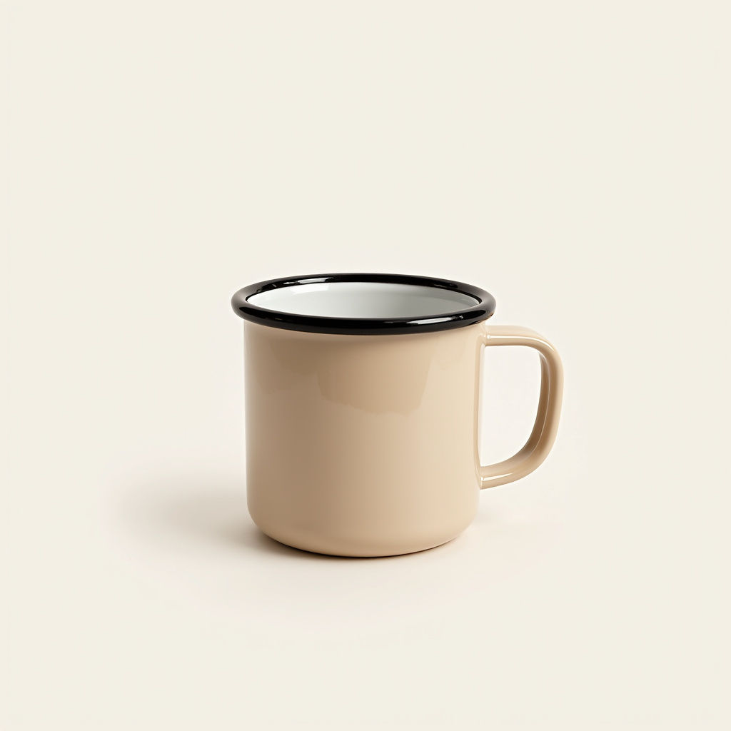 Dote Champagne Enamel Mug