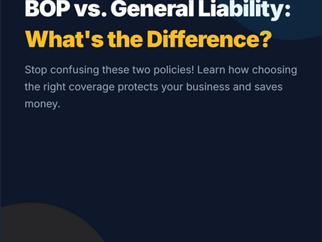 BOP vs. General Liability: What’s the Difference? 🔍