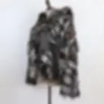 Thumbnail: New Winter Women Real Fox Fur Hooded Coat Thick Keep Warm 100% Natural Real Fox