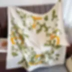 Thumbnail: 90*90Cm Square Scarf Twill Silk Feeling Women Head Shawls and Wraps Luxury Hair