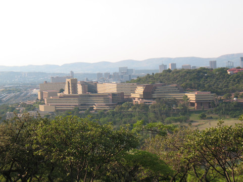 Bird's eye view of UNISA campus