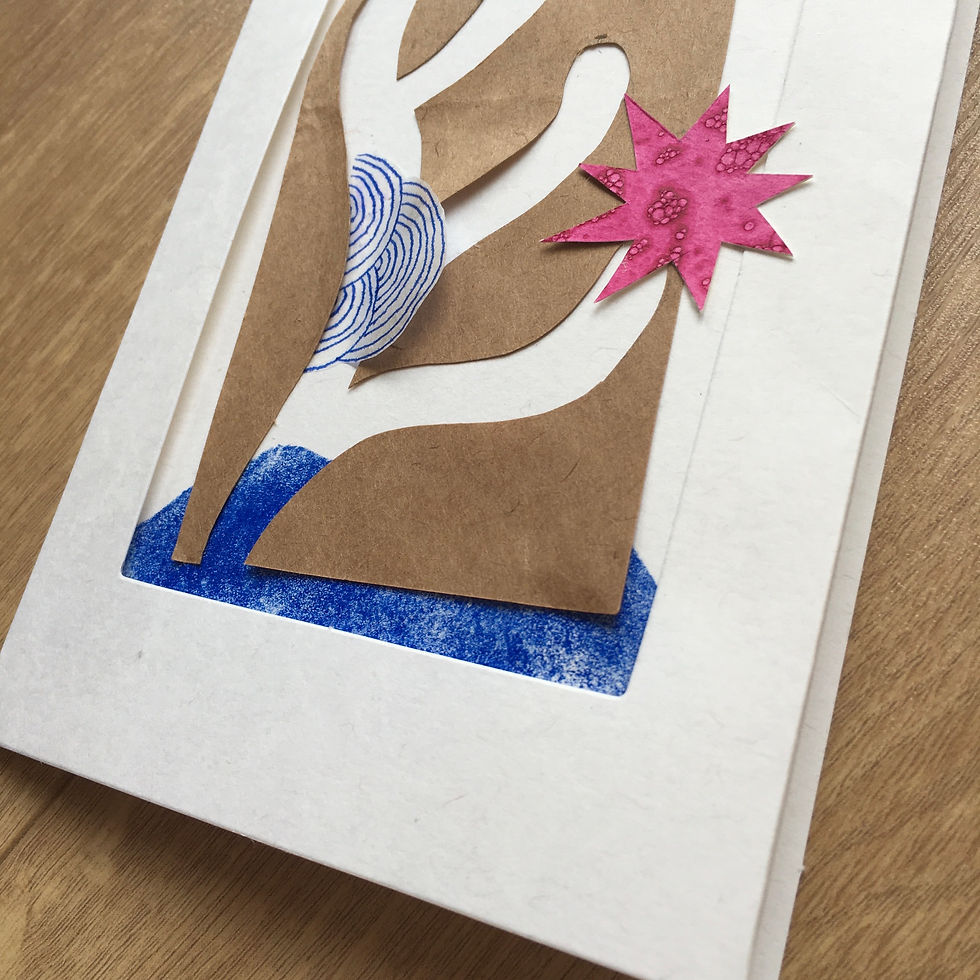 Miniature : Carte Collage N°14 "La Magie de la Nature"