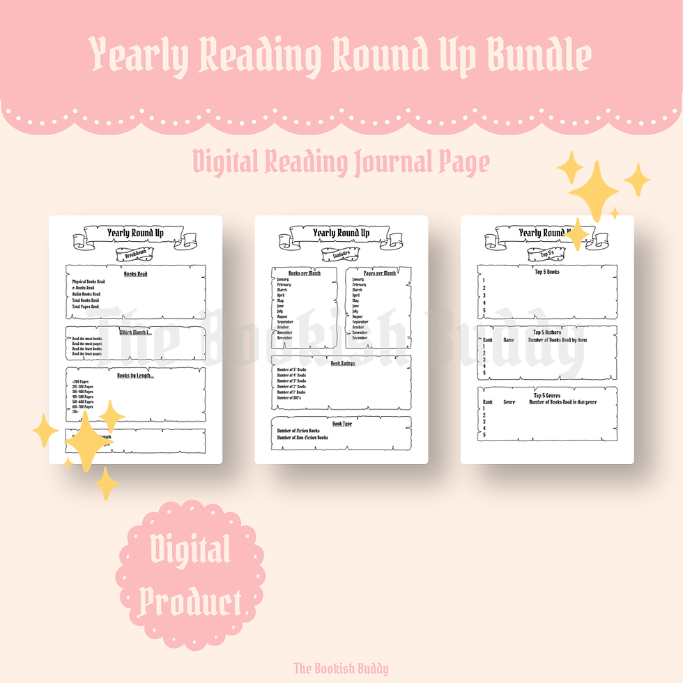 Thumbnail: Yearly Reading Round up Bundle