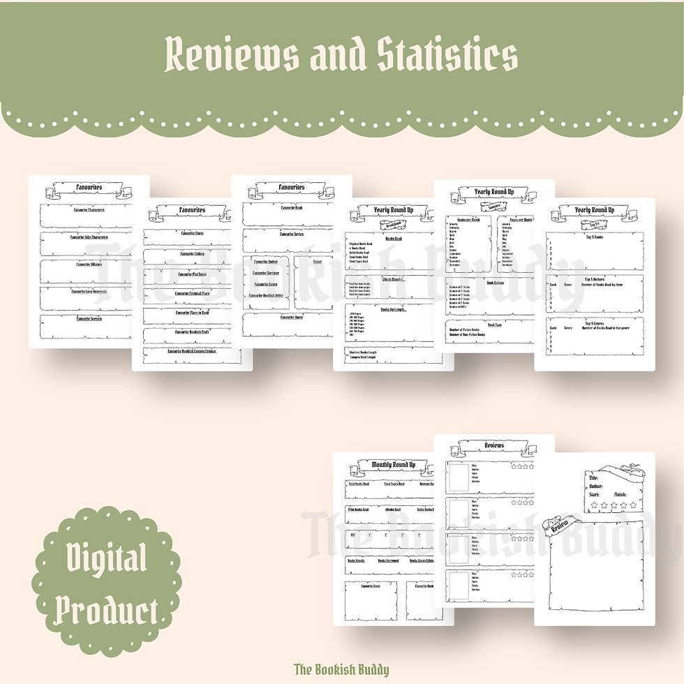 Thumbnail: The Ultimate Reading Journal  Starter Bundle