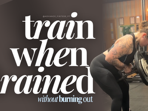 How to Train When You’re Mentally Drained (Without Burning Yourself Out Further)