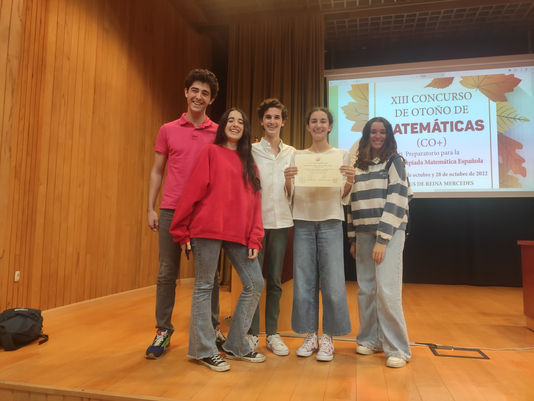 El pasado 28 de octubre se celebró en Sevilla la XIII Ed. del Concurso de Otoño de Matemáticas.
