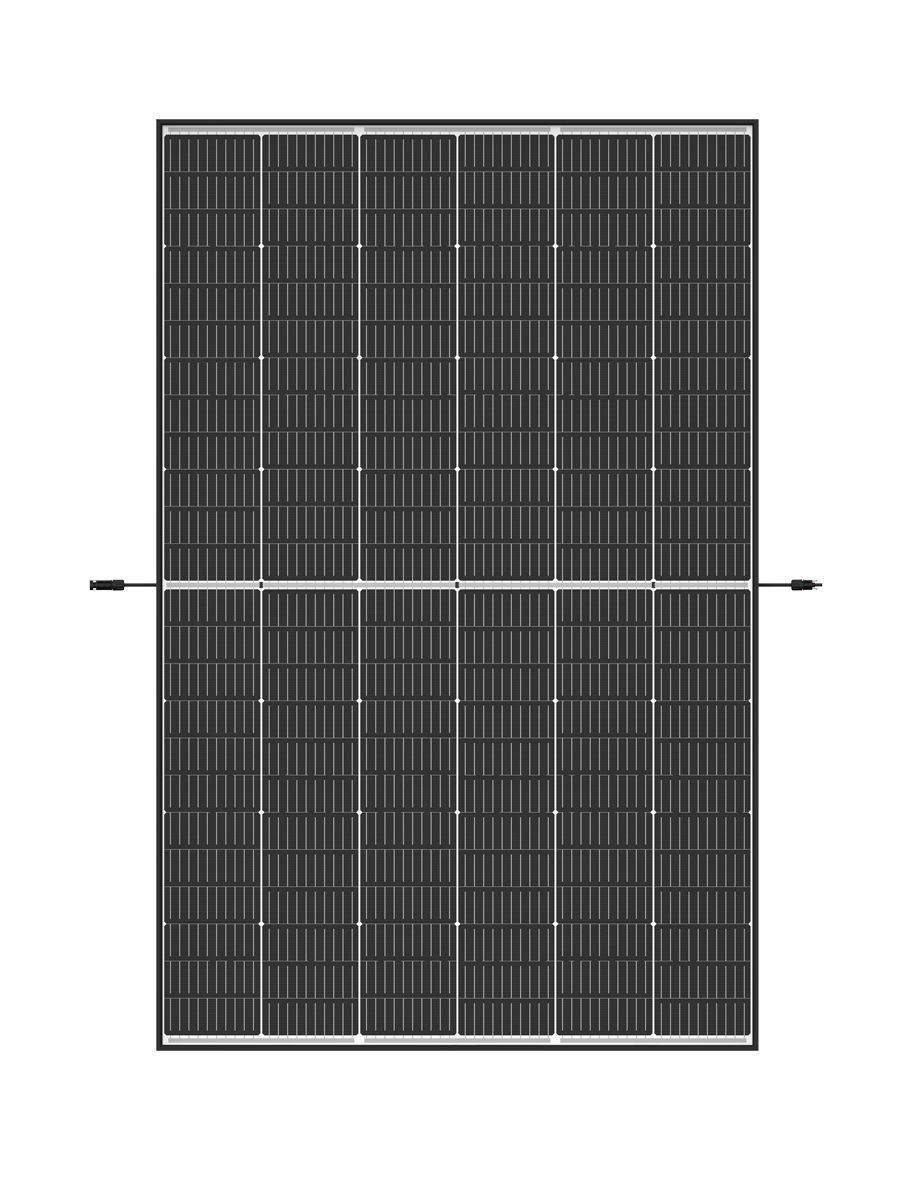 450W Trina Vertex S+ Glas Glas Solarmodul Black-Frame