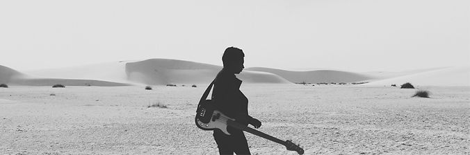 Musician in the Desert