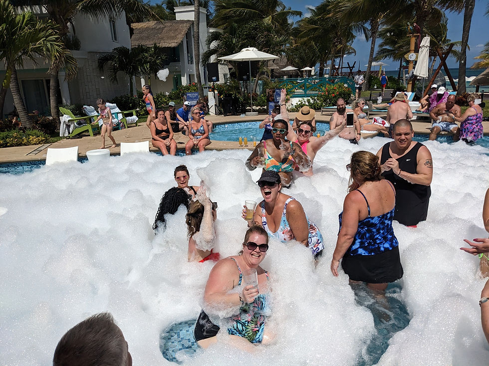 MIRRC Foam Pool Party