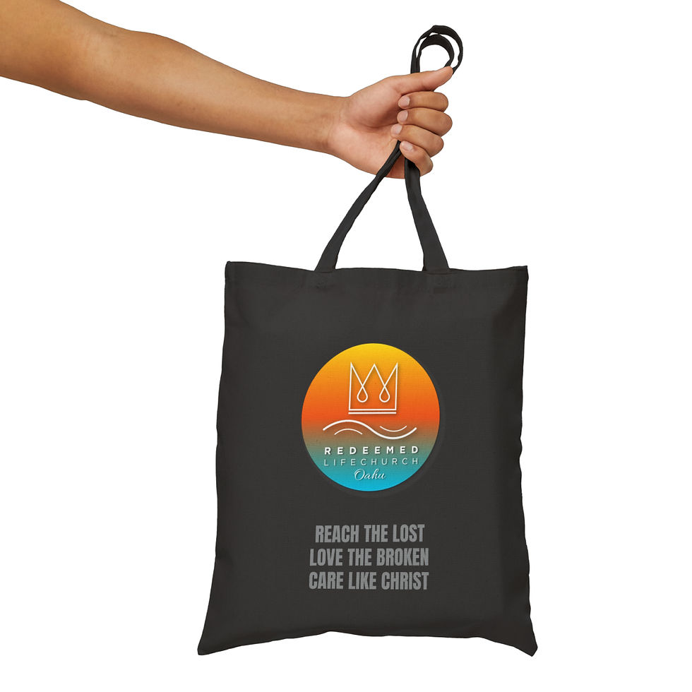 Thumbnail: RLC Oahu Logo - Cotton Canvas Tote Bag