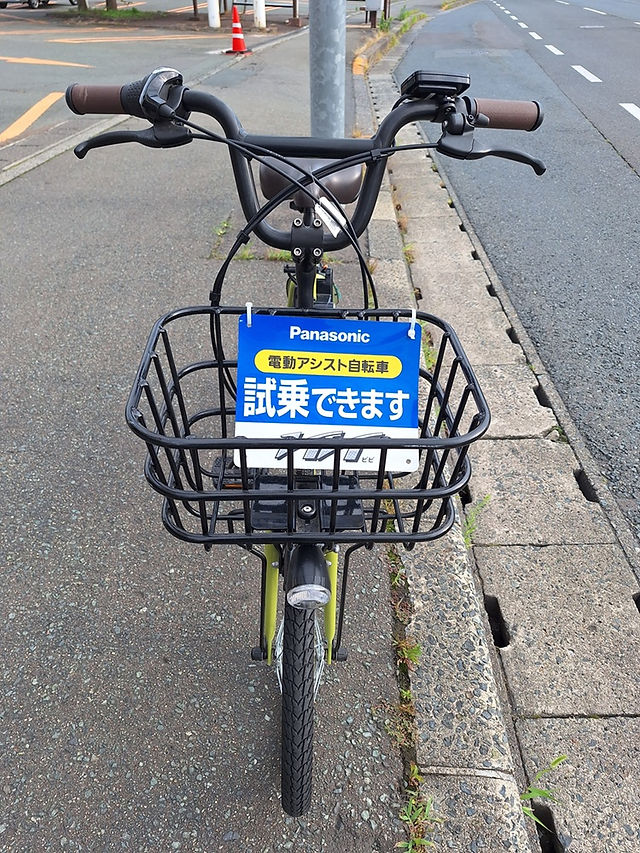 電動アシスト自転車試乗車　パナソニックビビ・S・18