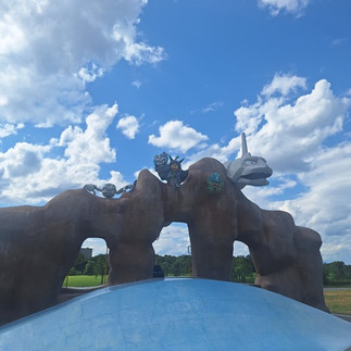 イシツブテ公園 in北上