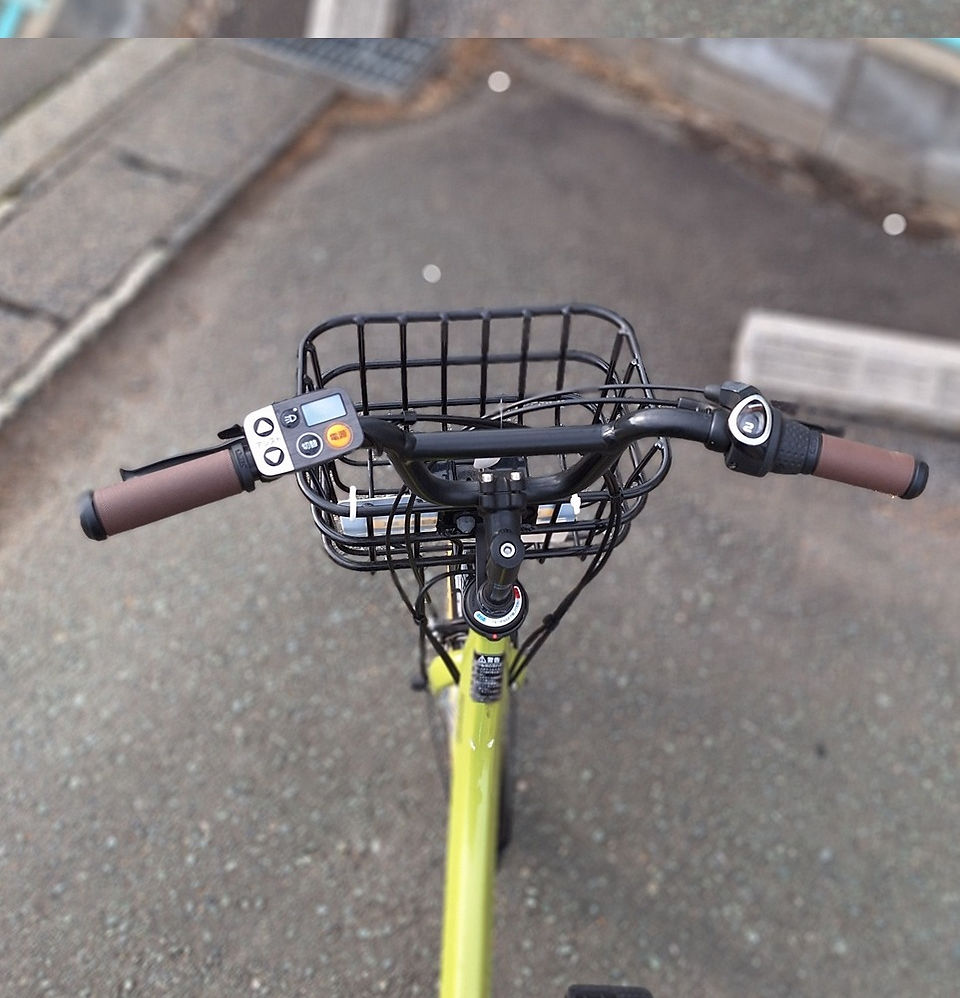 電動アシスト自転車試乗車　パナソニックビビ・S・18