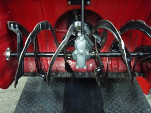 オーガ、スクレーパー、ブロア（インペラ）交換前