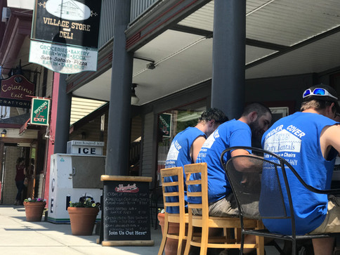 Lunch at our Local favorite