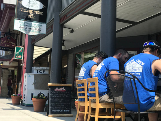 Lunch at our Local favorite