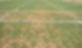 Damaged football field