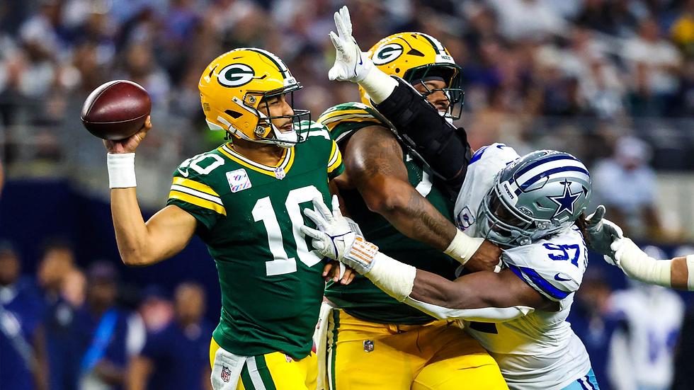 Cowboys vs. Packers: How Dallas Can Slow Jordan Love and Green Bay's Explosive Offense | Scout's Eye